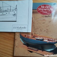 Maquetas: MODEL SHIPWRIGHT REVISTA EN INGLÉS MAQUETISMO DE BARCOS CON PLANO NÚMERO 105