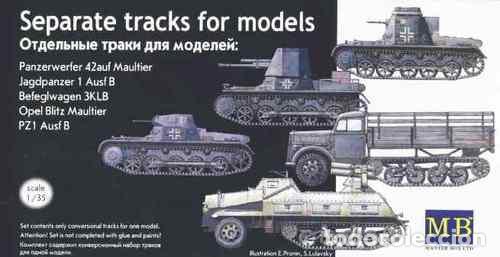 Maquetas: 3805 Separate tracks, Escala 1/35 - Foto 1
