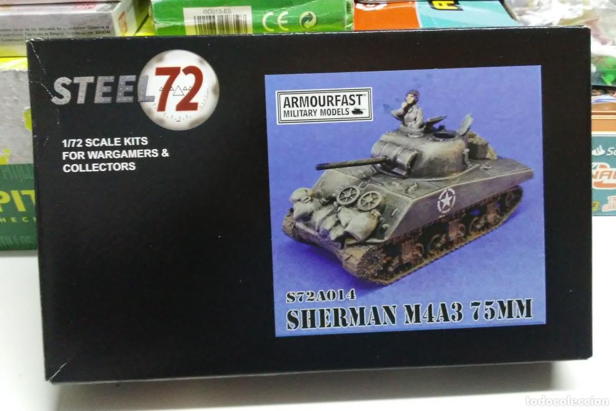 Maquetas: 72A014 SHERMAN M4A3 75MM , Escala 1/72 - Foto 1