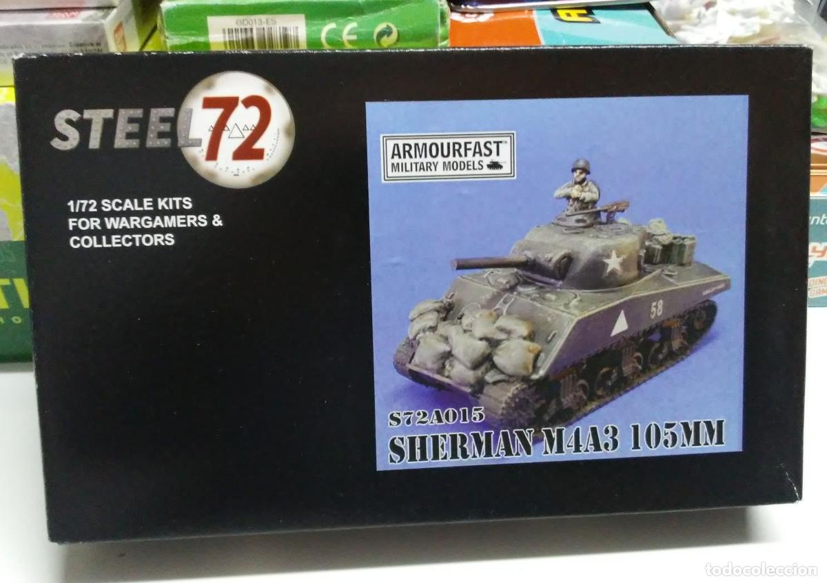 Maquetas: 72A015 SHERMAN M4A3 105MM , Escala 1/72 - Foto 1