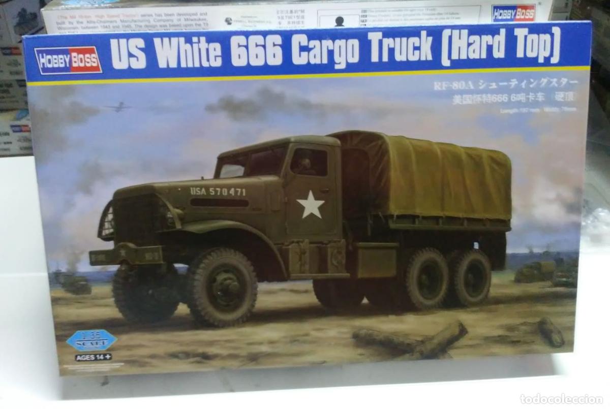 Maquetas: 83801 US White 666 Cargo (Hard Top), Escala 1/35 - Foto 1