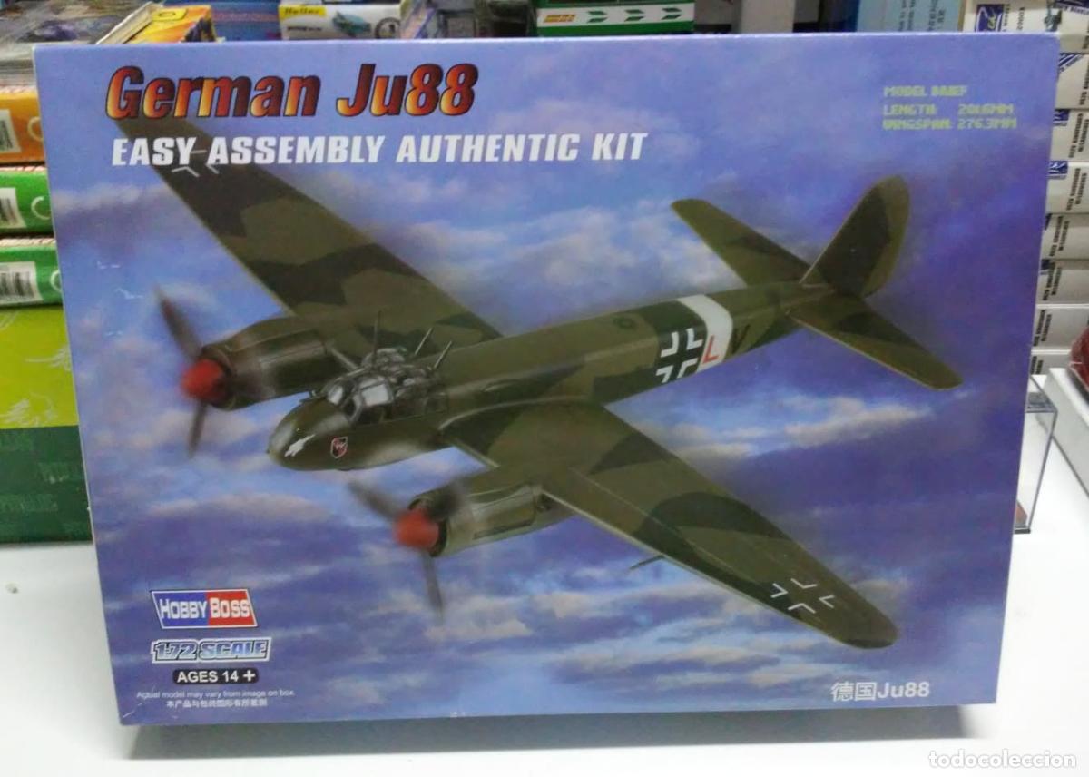 Maquetas: 80297 German Ju88, Escala 1/72 - Foto 1