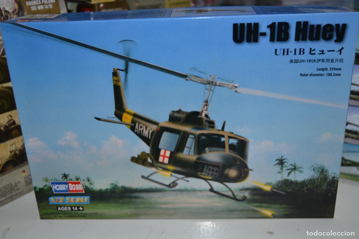Maquetas: 87228 UH-1B Huey, Escala 1/72 - Foto 1