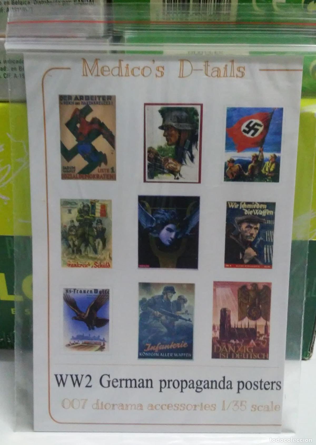 Maquetas: 007 WWII GERMAN PROPAGANDA POSTERS, Escala 1/35 - Foto 1