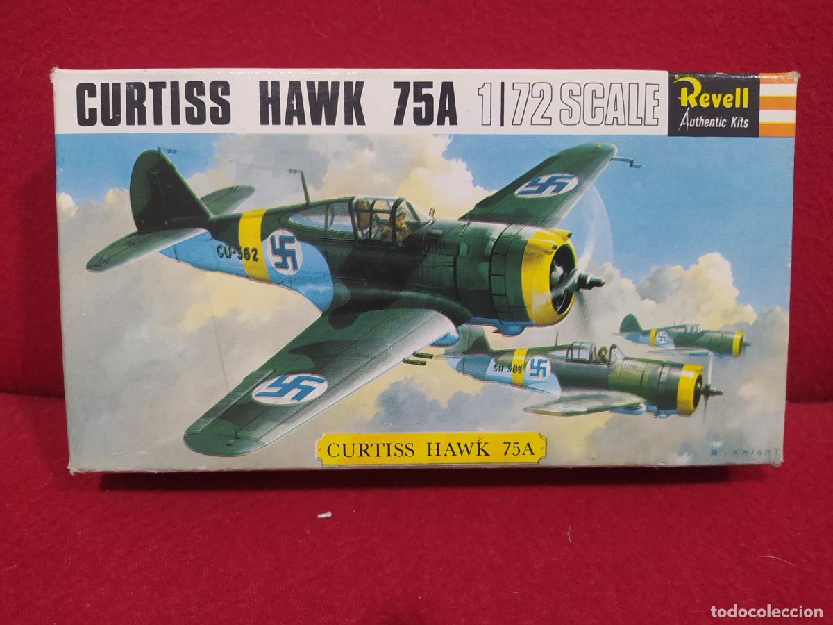 Maquetas: Curtiss Hawk 75A 1/72 Revell. Nuevo - Foto 1