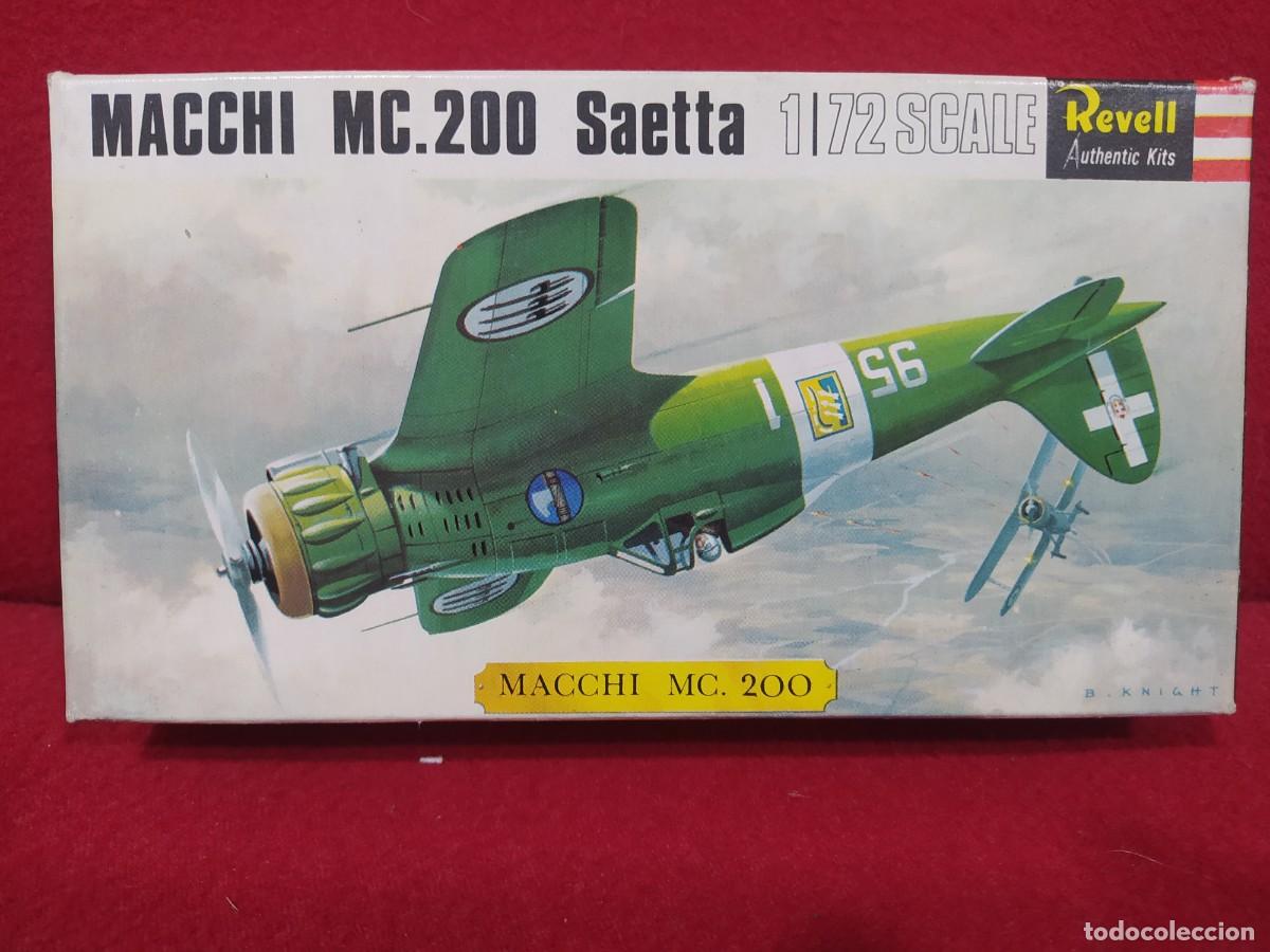 Maquetas: Macchi MC. 200 Saetta 1/72 Revell. Nuevo - Foto 1