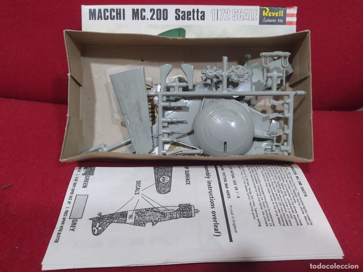 Maquetas: Macchi MC. 200 Saetta 1/72 Revell. Nuevo - Foto 2