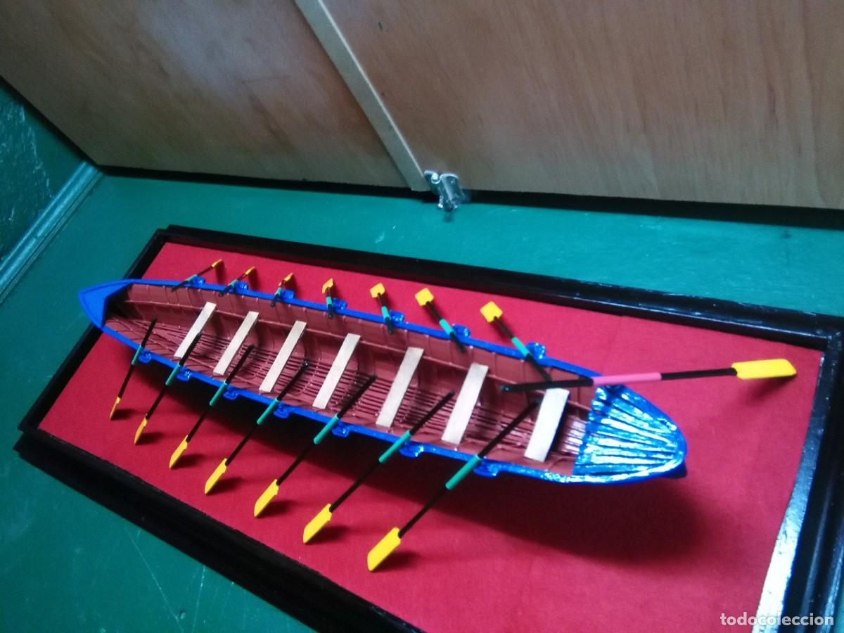 Maquetas: Trainera de regata con remos - Foto 4