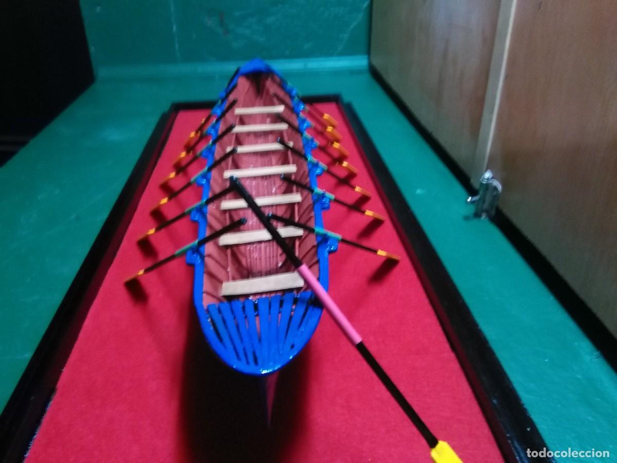 Maquetas: Trainera de regata con remos - Foto 7