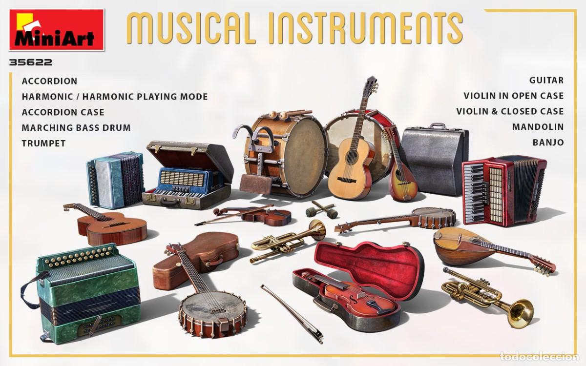 Maquetas: MINIART - Musical Instruments 1/35 35622 - Foto 1