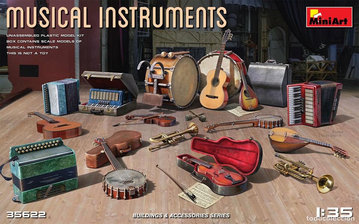 Maquetas: MINIART - Musical Instruments 1/35 35622 - Foto 2
