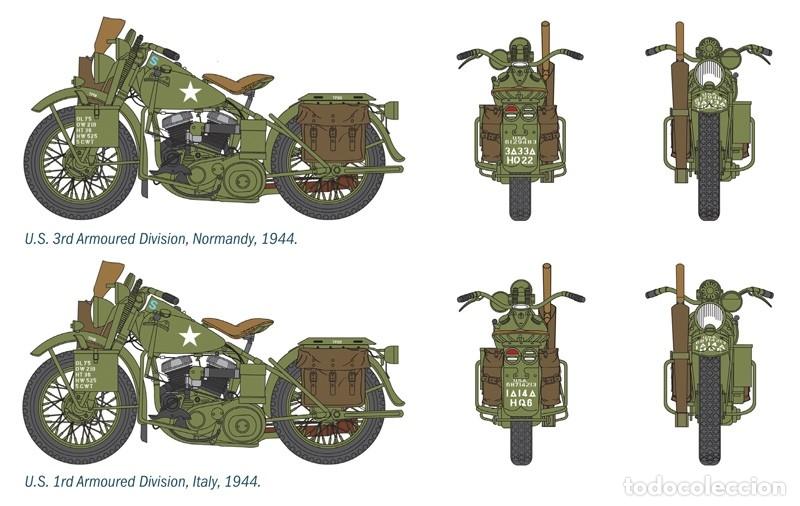 Maquetas: ITALERI -U.S MOTORCYCLES 1/35 322 - Foto 3