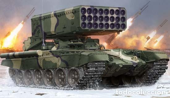 Maquetas: TRUMPETER - Russian TOS-1A Multiple Rocket Launcher 1/35 05582 - Foto 1