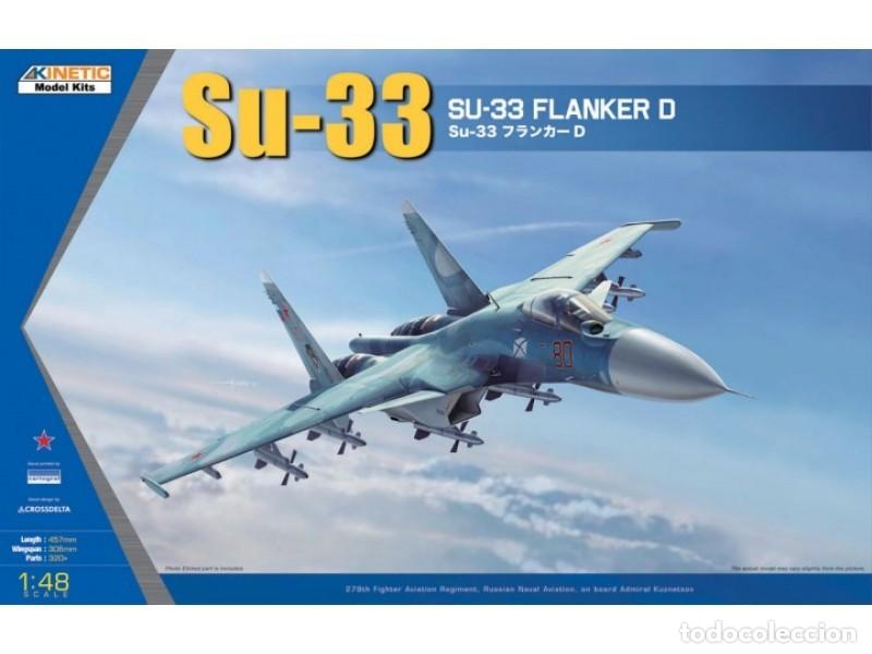 Maquetas: KINETIC - Su-33 FLANKER D 1/48 K 48062 - Foto 1