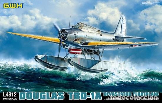Maquetas: GWH - Douglas TBD-1A &rdquo;Devastator&rdquo; Floatplane 1/48 L4812 - Foto 1
