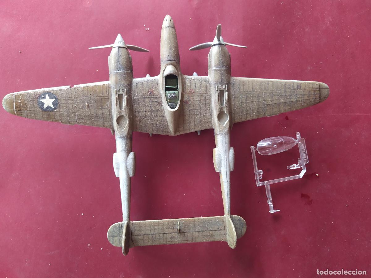 Maquetas: LOCKHEED P-38. REVELL ESCALA 1/72. SIN ACABAR DE MONTAR - Foto 1