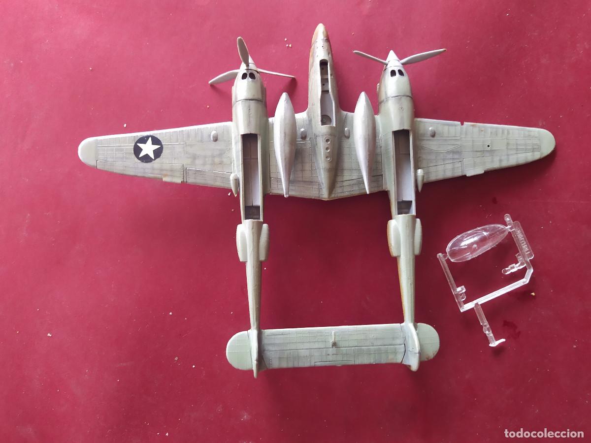 Maquetas: LOCKHEED P-38. REVELL ESCALA 1/72. SIN ACABAR DE MONTAR - Foto 3