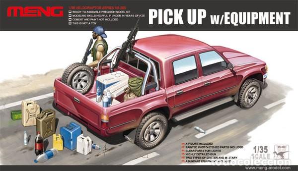 Maquetas: MENG - Pick Up with Equipment 1/35 VS-002 - Foto 1