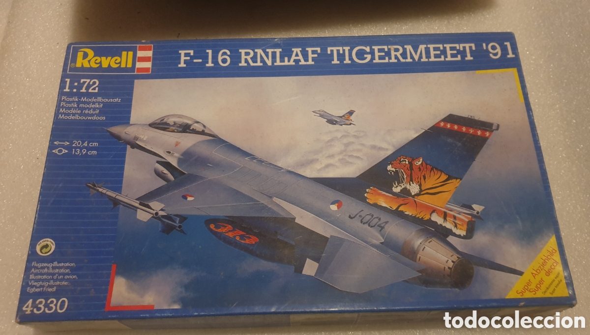 Maquetas: F-16 RNLAF Tigermeet. 1/72. Revell - Foto 1