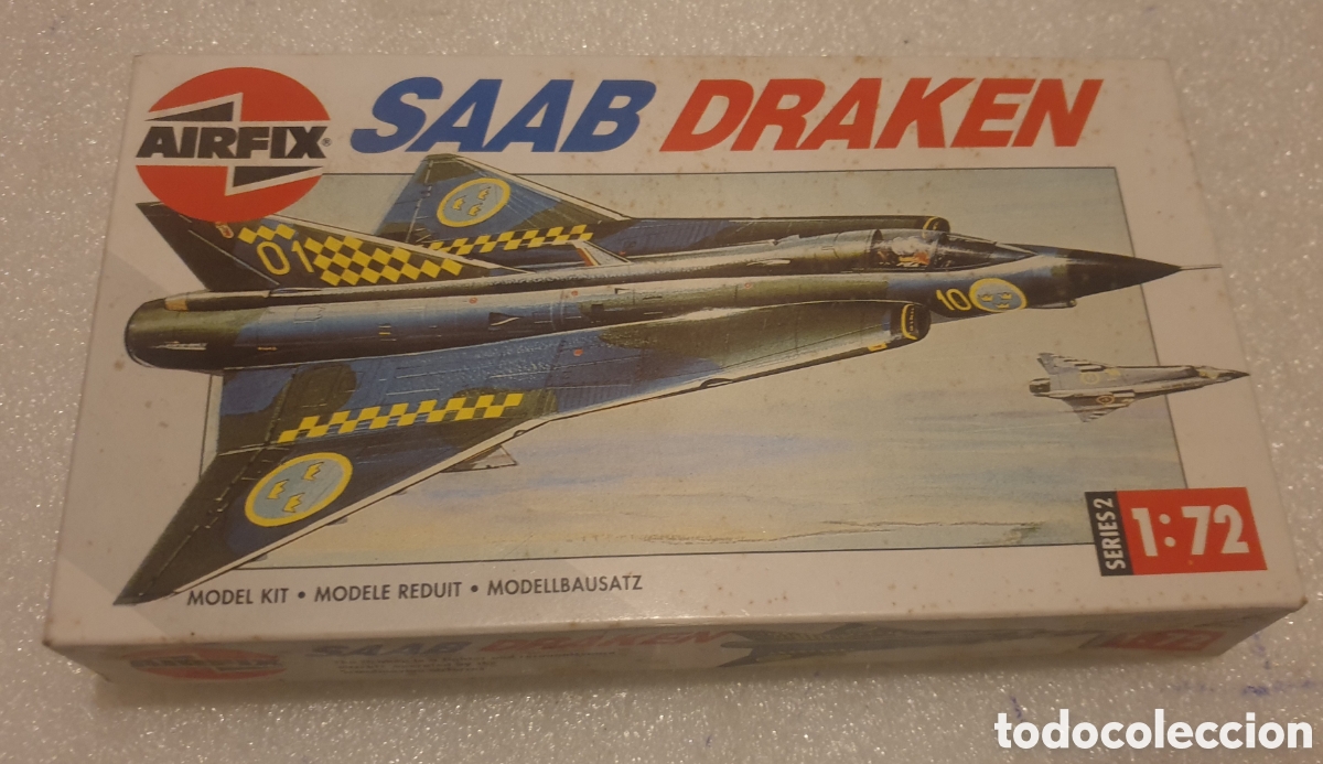 Maquetas: Saab Draken. 1/72 - Foto 1