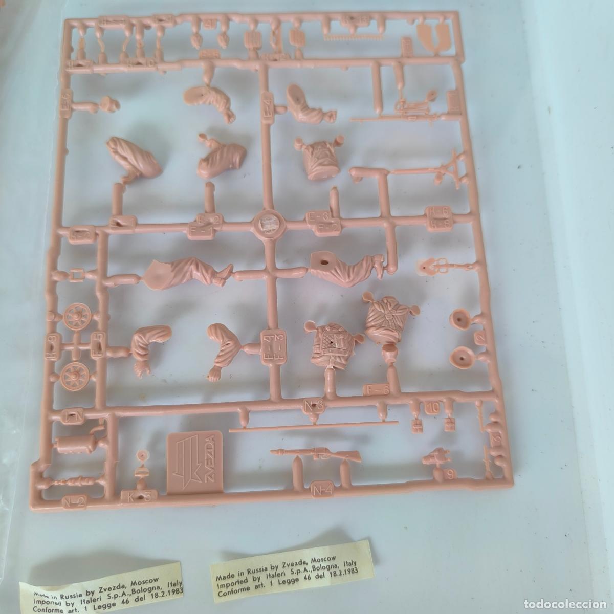 Maquetas: ITALERI 347 - SOVIET ASSAULT TROOPS WWII - 1/35 PLASTIC KIT - Foto 4