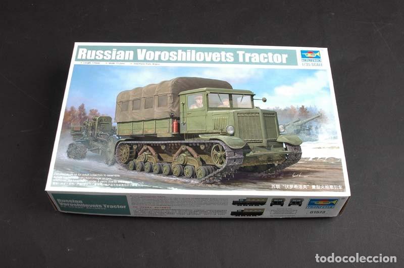 Maquetas: TRUMPETER - Tractor Voroshilovets 1/35 01573 - Foto 2