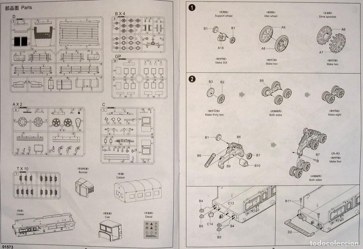 Maquetas: TRUMPETER - Tractor Voroshilovets 1/35 01573 - Foto 27