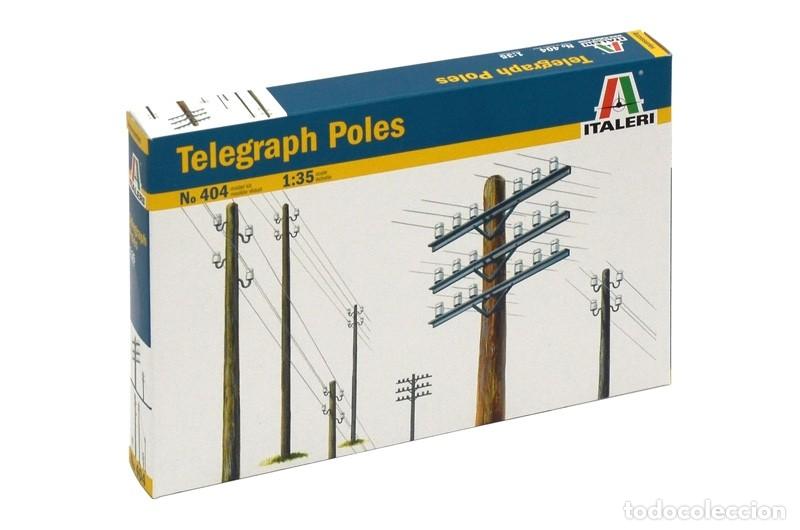 Maquetas: ITALERI - TELEGRAPH POLES 1/35 404 - Foto 1