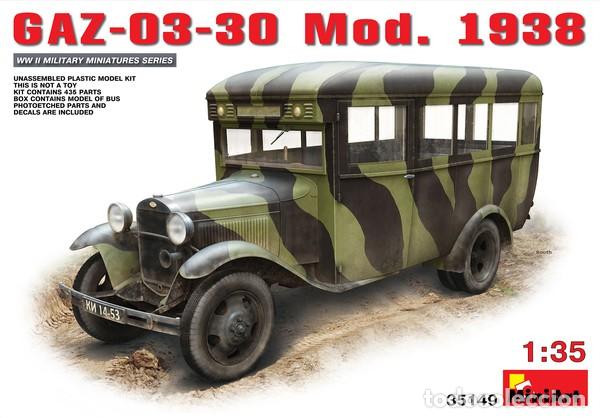Maquetas: MINIART - GAZ-03-30 Mod. 1938 1/35 35149 - Foto 1