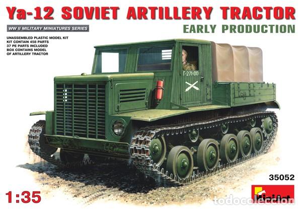 Maquetas: MINIART - Ya-12 SOVIET ARTILLERY TRACTOR 1/35 35052 - Foto 1