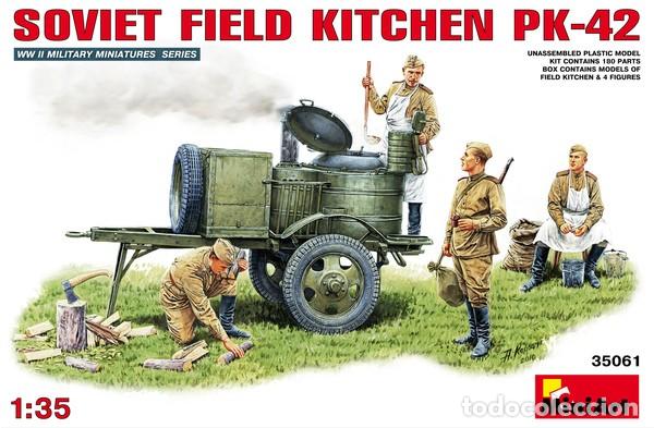 Maquetas: MINIART - Soviet Field Kitchen PK-42 1/35 35061 - Foto 1