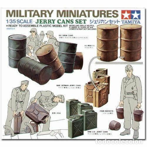 Maquetas: TAMIYA - Jerry Can set 1/35 35026 - Foto 1
