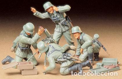 Maquetas: TAMIYA - German Infantry Mortar Team Set 1/35 35193 - Foto 2