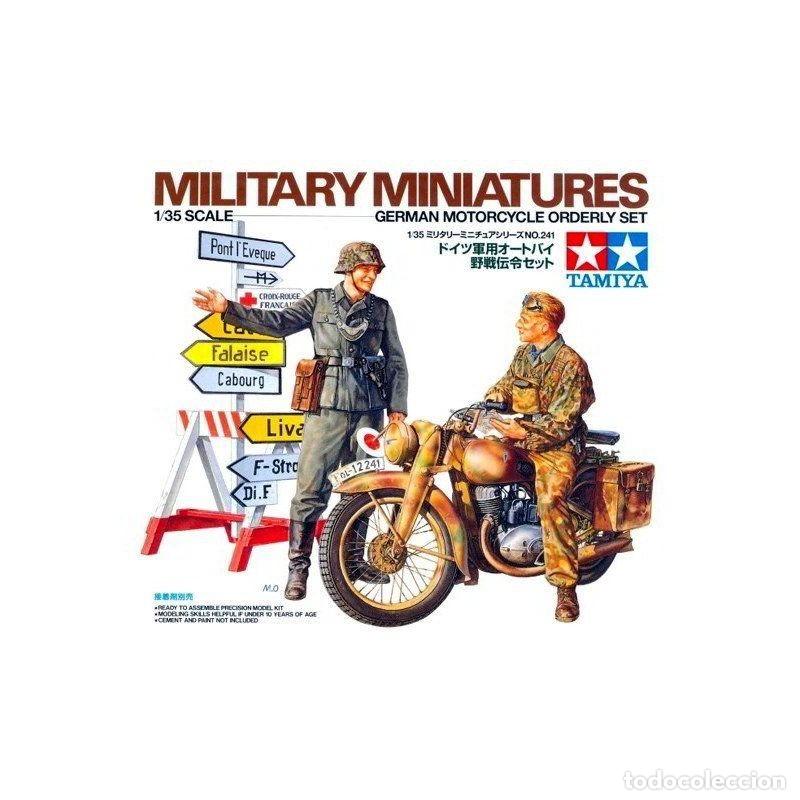Maquetas: TAMIYA - German Motorcycle Orderly Set1/35 35241 - Foto 1