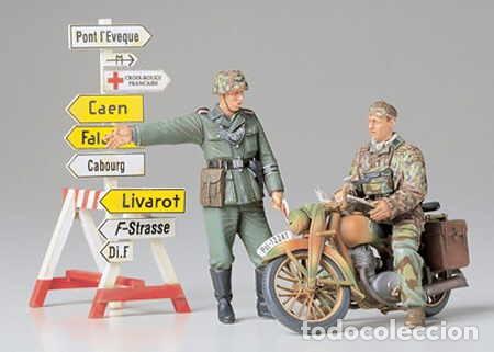 Maquetas: TAMIYA - German Motorcycle Orderly Set1/35 35241 - Foto 2