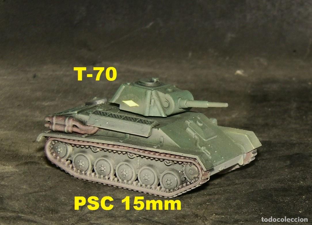 Maquetas: T-70, PSC 15mm, equivalente a 1:100 - Foto 2
