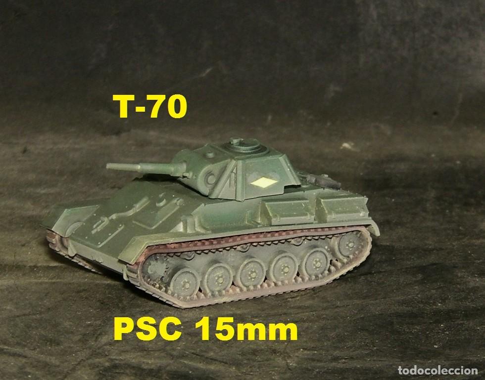 Maquetas: T-70, PSC 15mm, equivalente a 1:100 - Foto 3