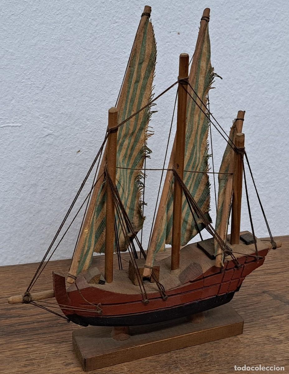 Maquetas: Antigua maqueta de barco - Foto 1