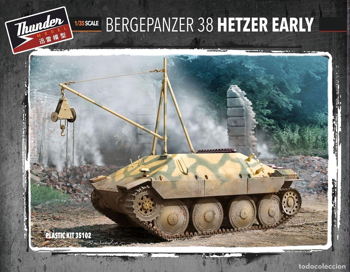 Maquetas: THUNDER - Bergepanzer Hetzer Early 1/35 35102 - Foto 1