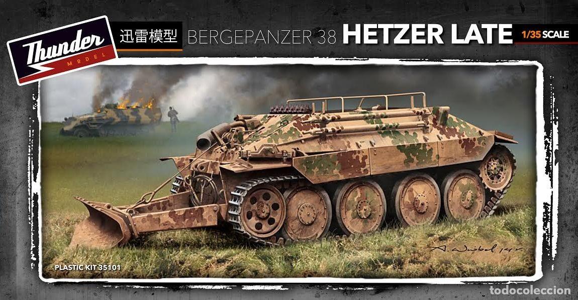 Maquetas: THUNDER - Bergepanzer hetzer Late 1/35 35101 - Foto 1