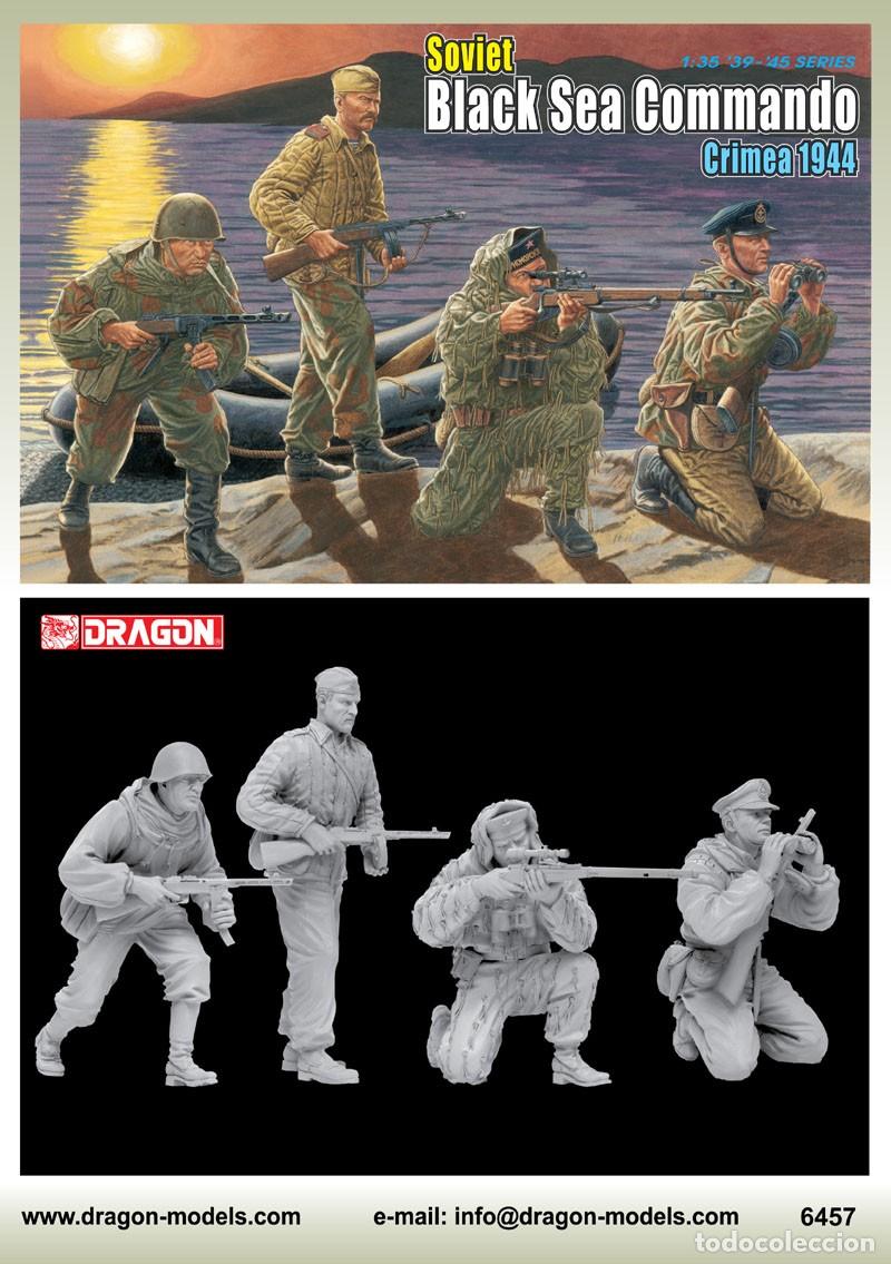 Maquetas: DRAGON - Soviet Black Sea Commando Crimea 1944 1/35 6457 - Foto 2