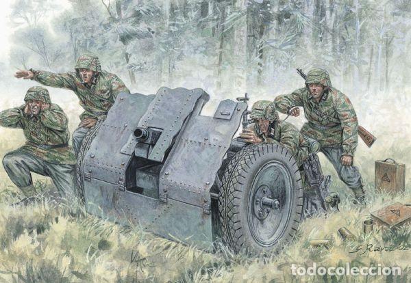 Maquetas: ITALERI - 7.5cm Light Howitzer with Servants 1/35 6400 - Foto 2