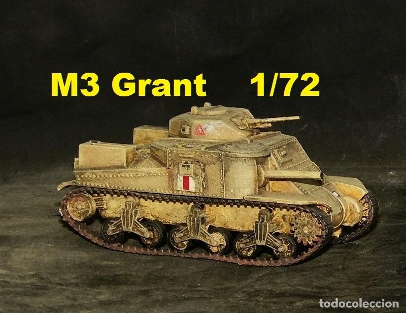 Maquetas: M3 Grant, maqueta de pl&aacute;stico a 1/72 - Foto 1