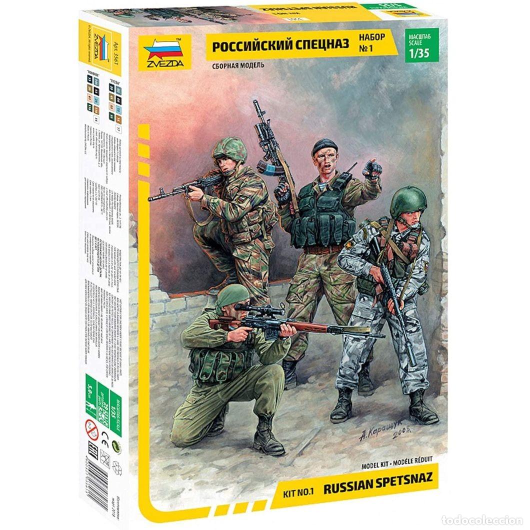 Maquetas: ZVEZDA - RUSSIAN SPETSNAZ 1/35 3561 - Foto 1