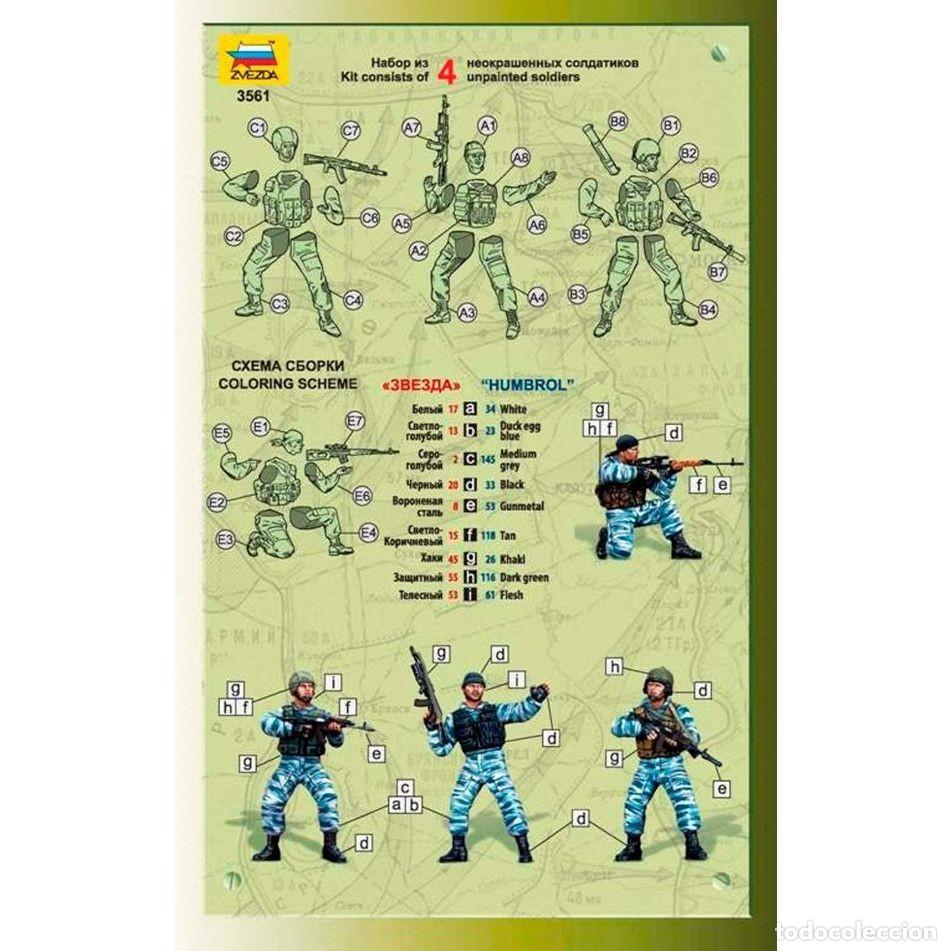 Maquetas: ZVEZDA - RUSSIAN SPETSNAZ 1/35 3561 - Foto 2