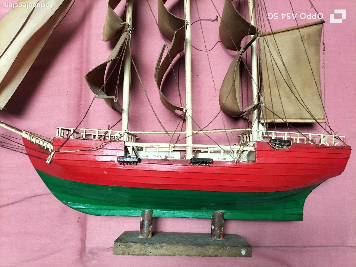 Maquetas: Barco de madera hecho a mano - Foto 6