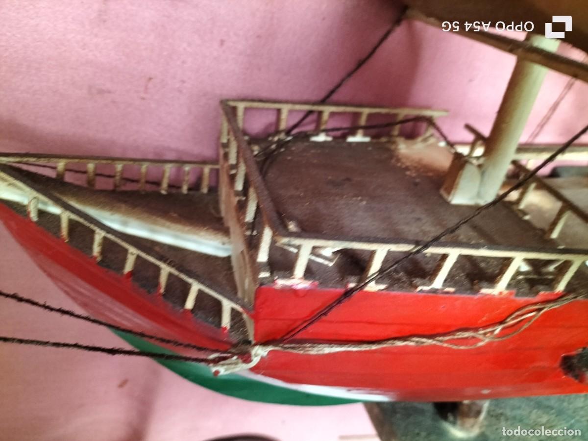 Maquetas: Barco de madera hecho a mano - Foto 7