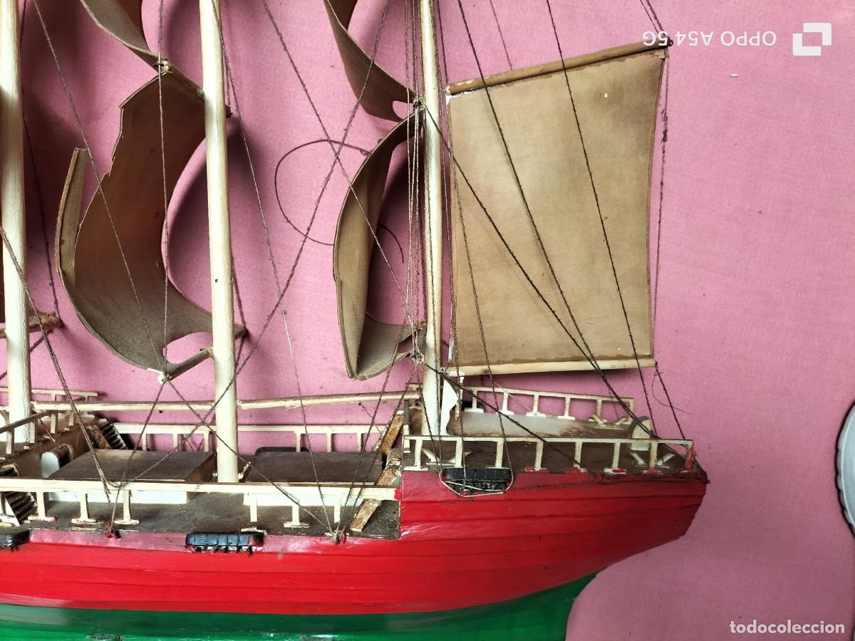Maquetas: Barco de madera hecho a mano - Foto 9