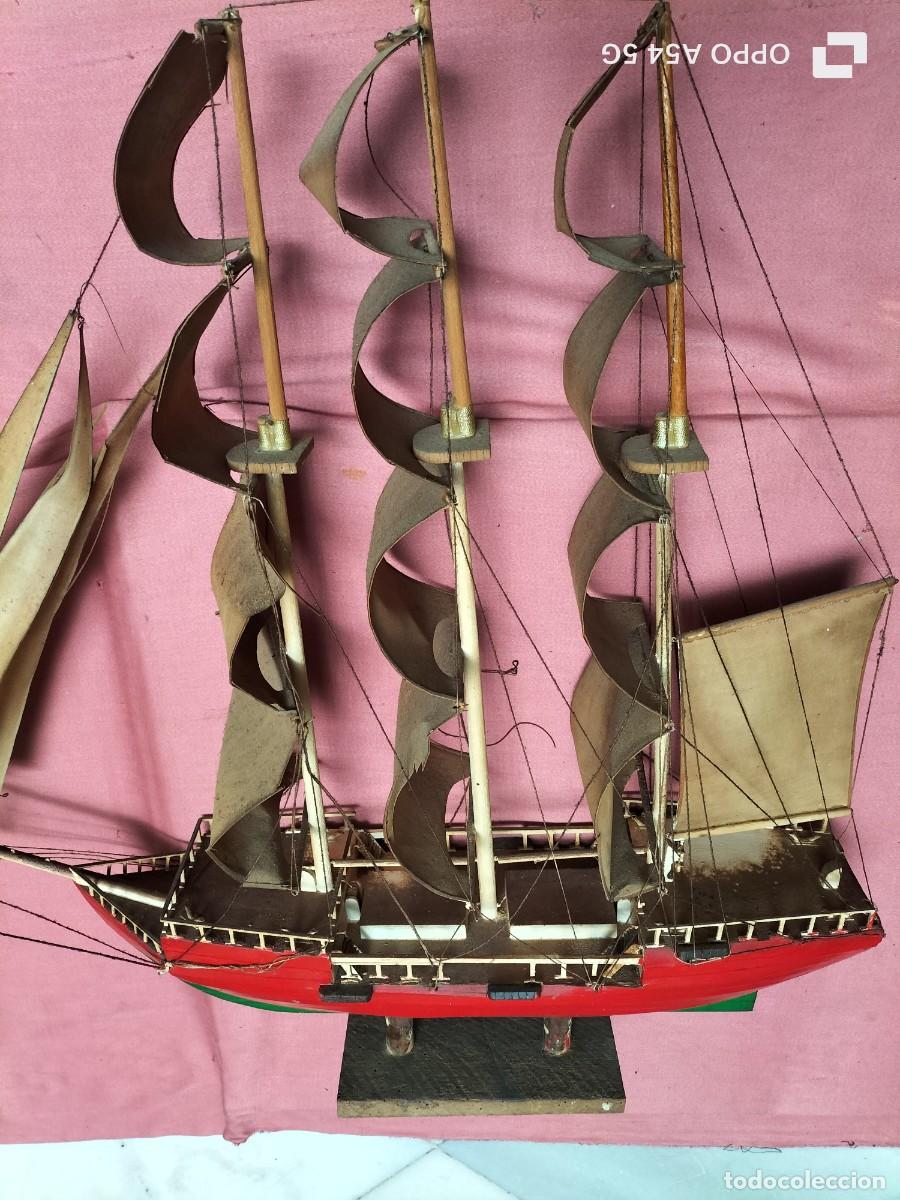 Maquetas: Barco de madera hecho a mano - Foto 11