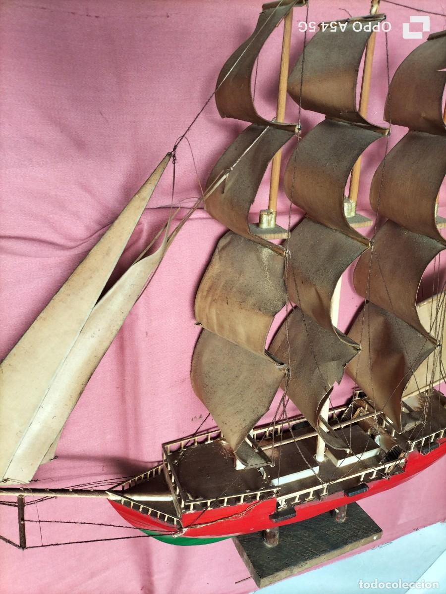 Maquetas: Barco de madera hecho a mano - Foto 12
